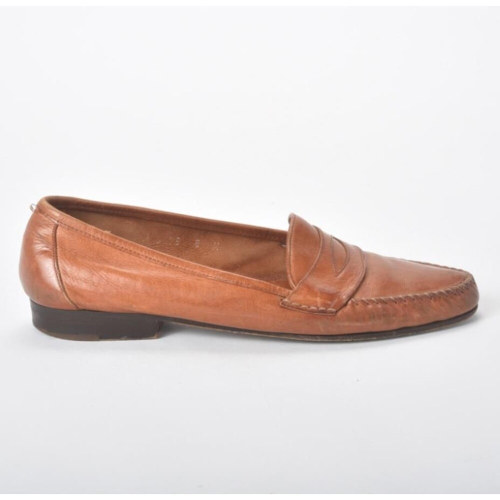 Cole Haan Brown Leather Penny  Loafer Cushion Insole Size 8